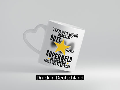 Bedeutung von Tierpfleger | Pflegeberuf Tierheim Humor Arbeit Kollegen Büro