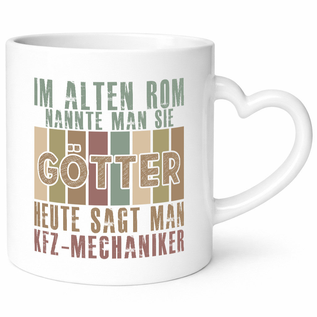 Heute sagt man: KFZ-Mechaniker | Werkstatt Mechaniker Geschenkidee Humor Tasse