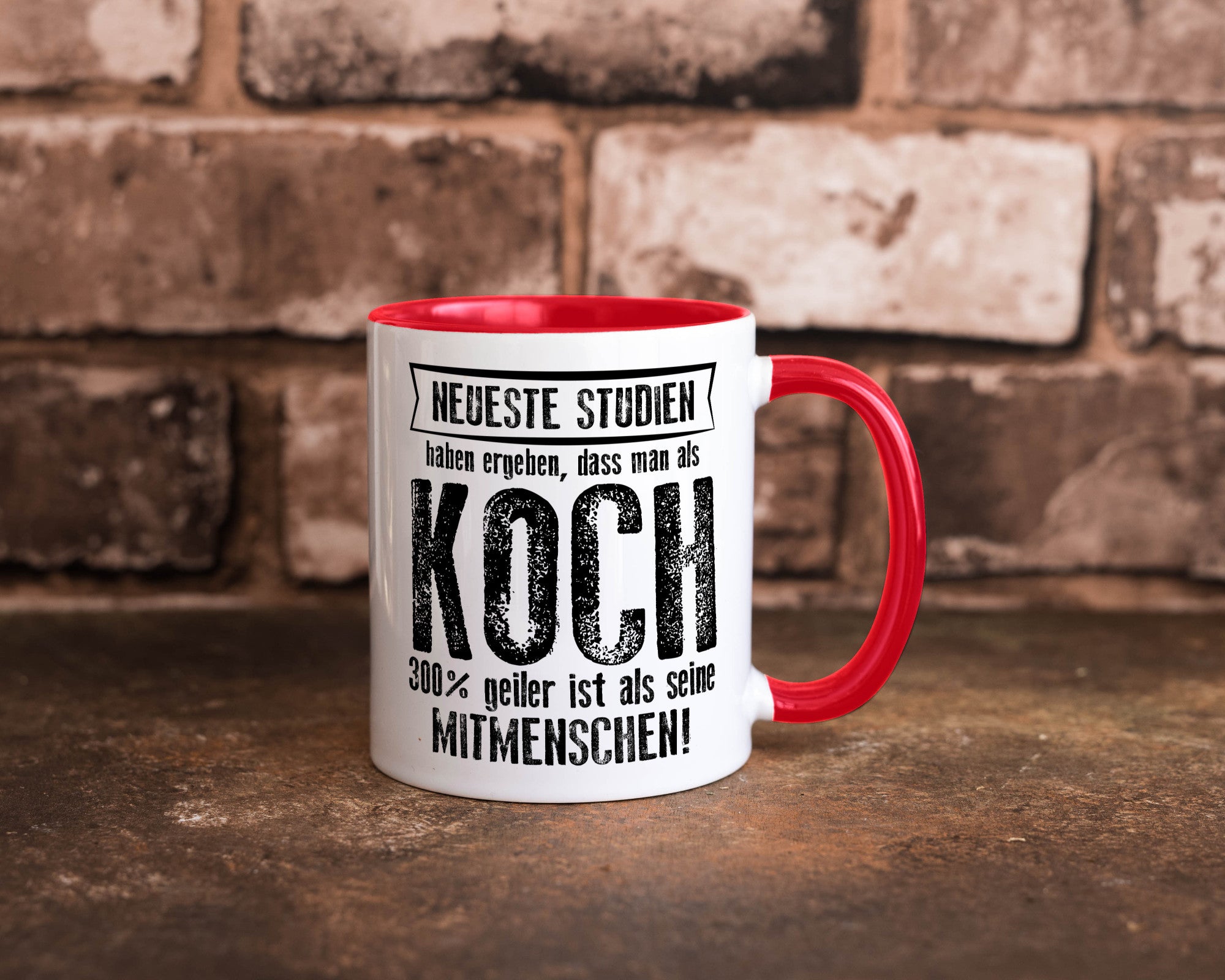 Neuste Studien: Koch | Chefkoch Humor Arbeit Kollegen Büro Geschenkidee Tasse