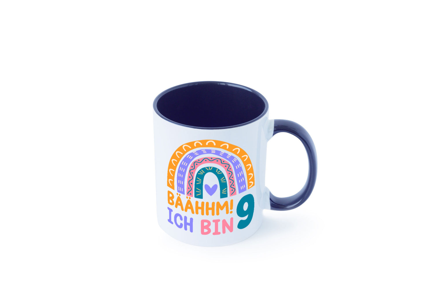 9. Geburtstag | 9 Jahre Regenbogen Bääm Mädchen Geschenk Geschenkidee lustiger