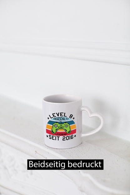 Level 8 | legendär seit 2016 Controller Geschenk Humor Geschenkidee lustiger