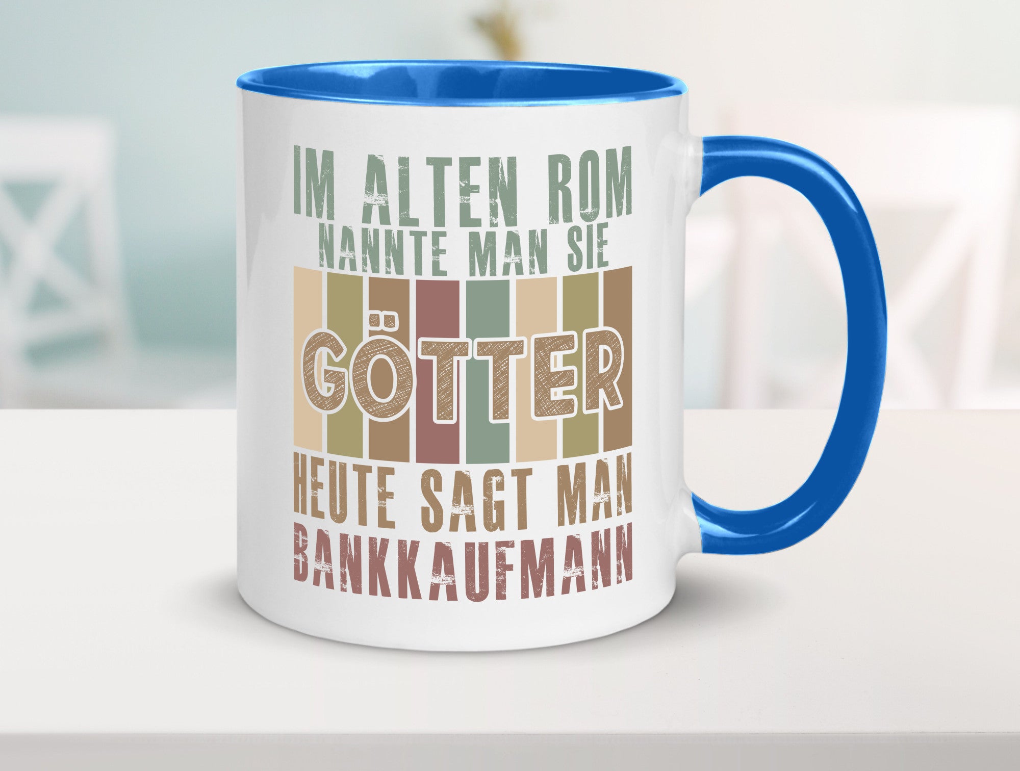 Heute sagt man: Bankkaufmann | Kaufmann Bank Kaufleute Geschenk Humor