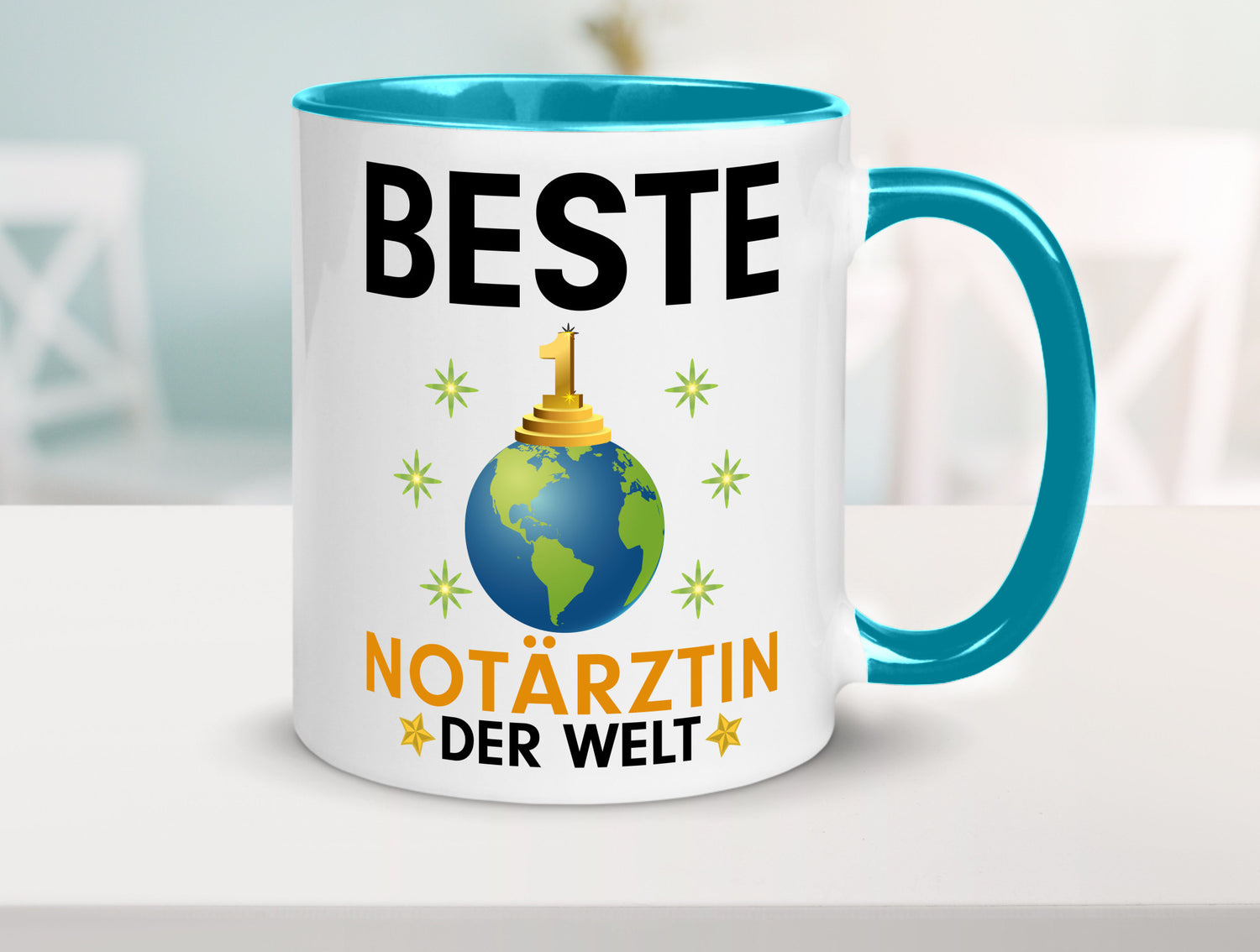 Welt Beste Notärztin | Ärztin lustig Humor Geschenkidee Geschenk Tasse