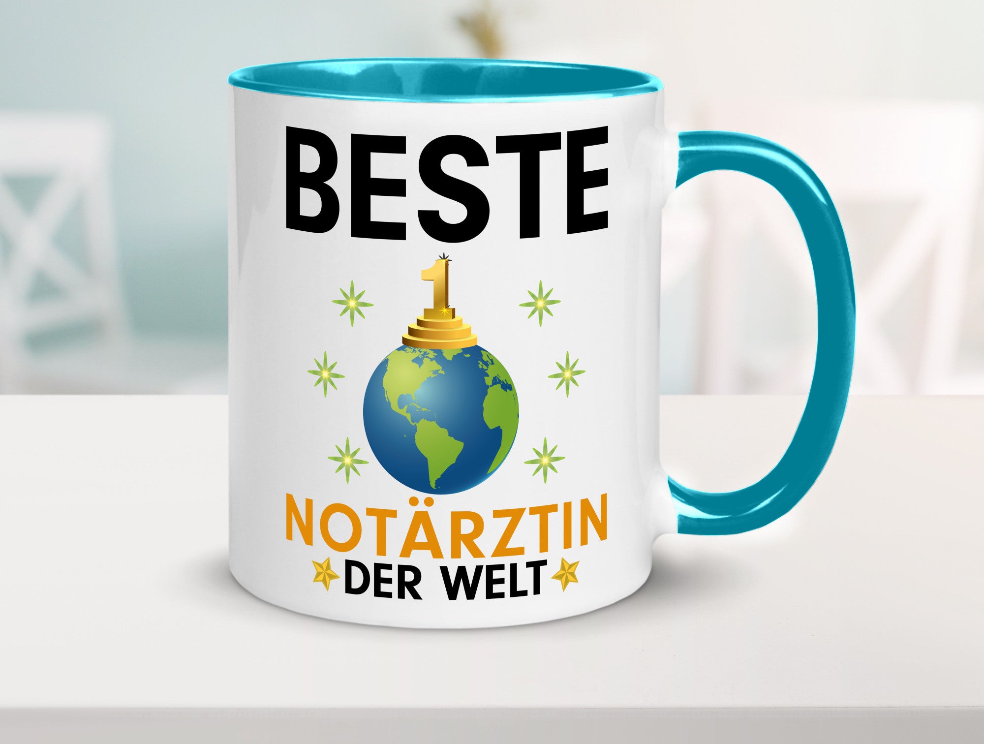 Welt Beste Notärztin | Ärztin lustig Humor Geschenkidee Geschenk Tasse