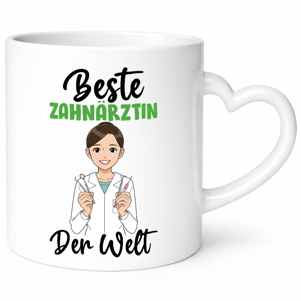 Beste Zahnärztin | Zahnmedizin Beruf v2 Humor Arbeit Kollegen Büro Geschenkidee