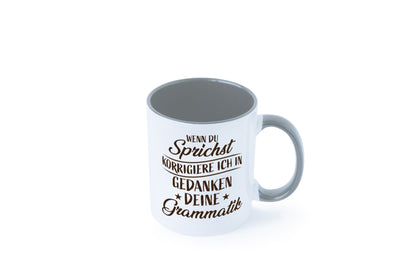 Grammatik korrigieren während du sprichst | Sterne lustig Humor Geschenkidee