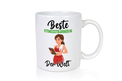 Beste Fitnesstrainerin | Trainerin Sport v2 lustiger Spruch Geschenk Humor