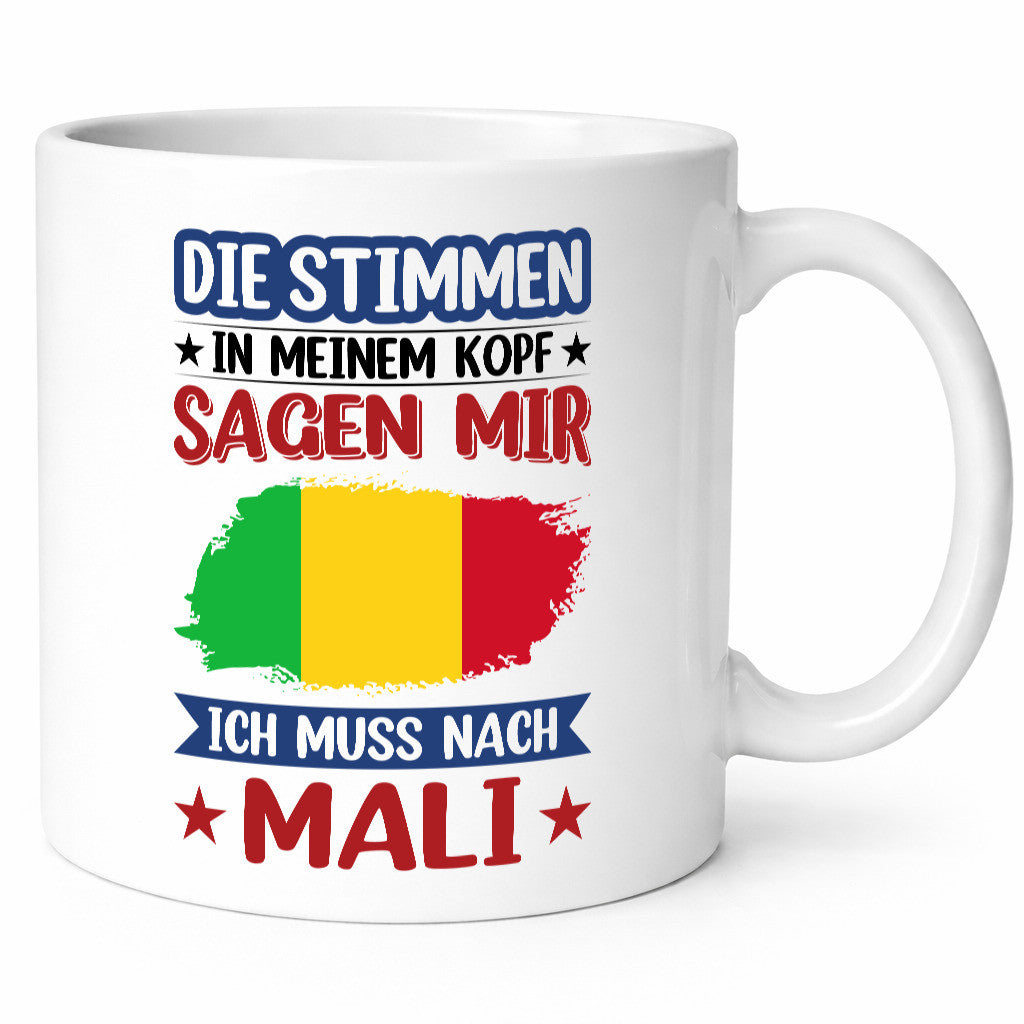 Mali | Urlaub Stimmen in meinem Kopf Traumland lustig Humor Geschenkidee
