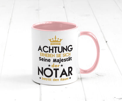Seine Majestät Notar | Jurist Humor Geschenkidee Tasse