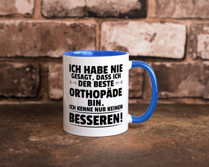 Der Beste Orthopäde | Orthopädie Humor Geschenkidee Tasse