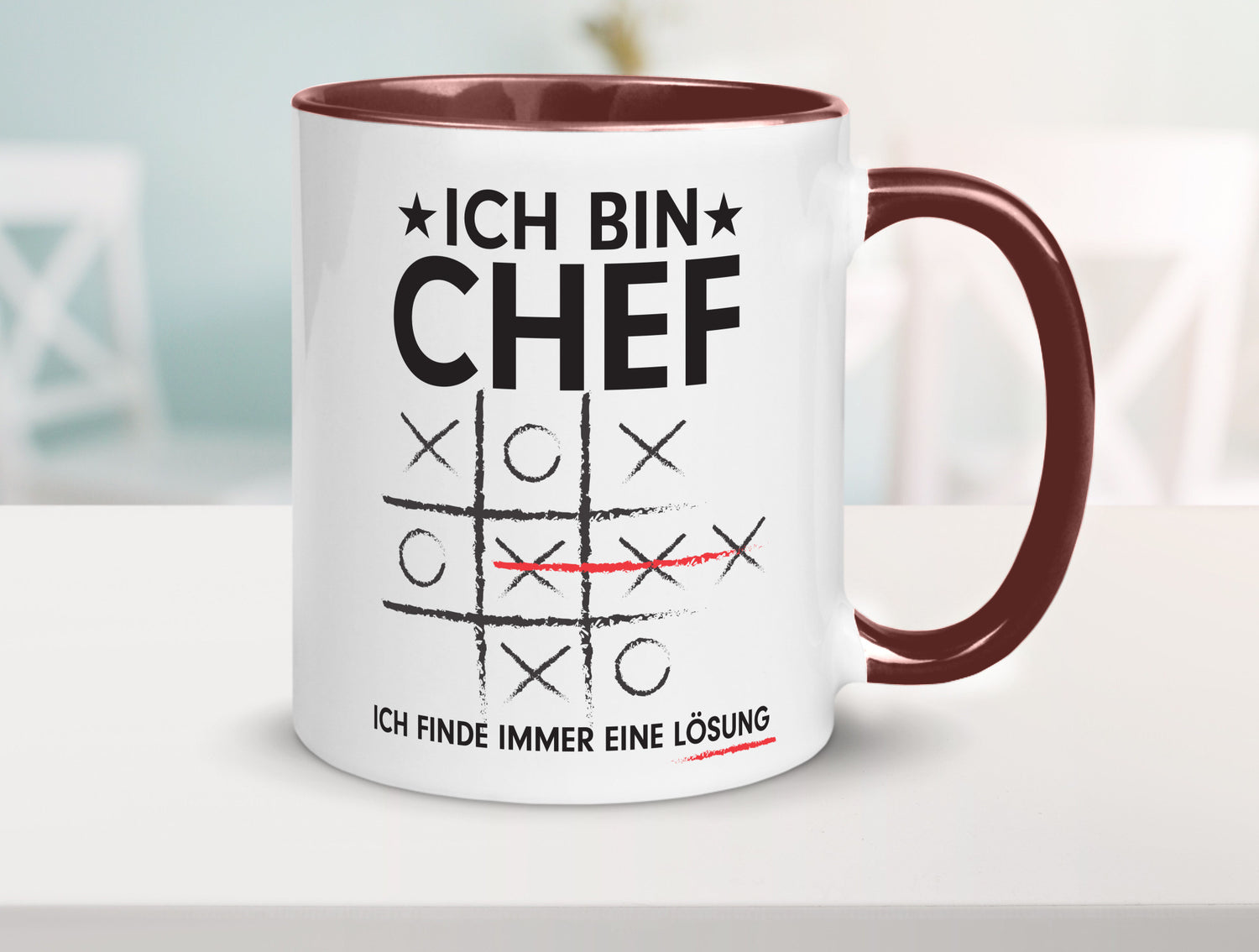 Lösung finden: Chef | Führungskraft Vorgesetzter v2 lustiger Spruch Geschenk