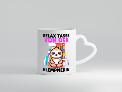 Relax Tasse: Klempnerin | Klempnerinnen lustiger Spruch Geschenk Humor
