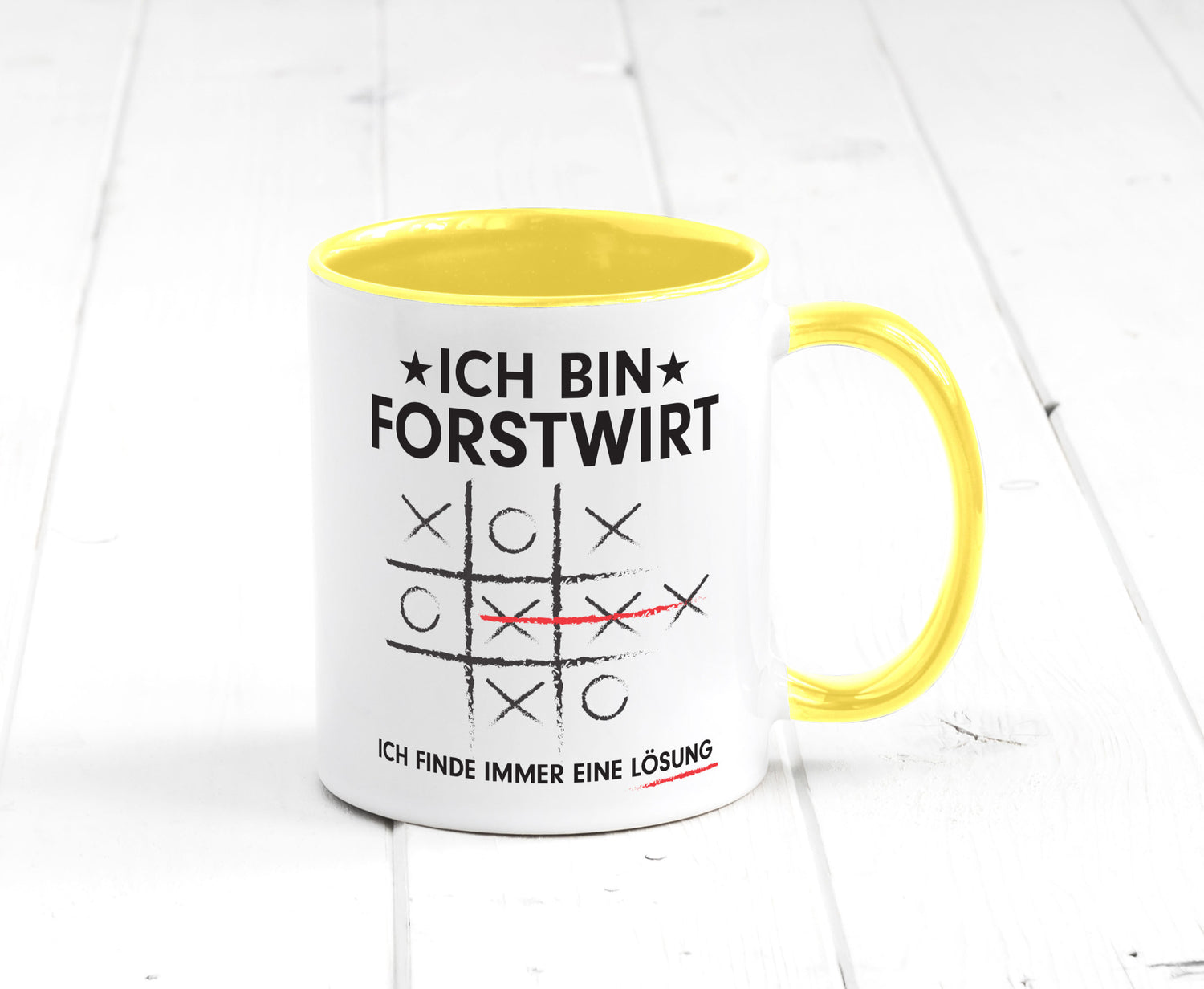 Lösung finden: Forstwirt | Waldarbeiter v2 Geschenkidee Arbeit Kollegen Büro