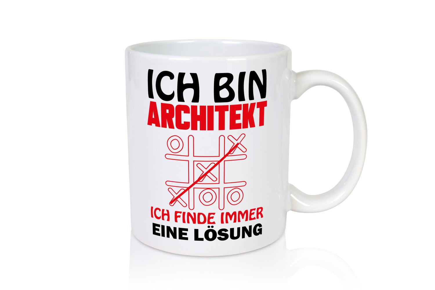 Ich bin Architekt Geschenk Humor Geschenkidee lustiger Spruch Tasse