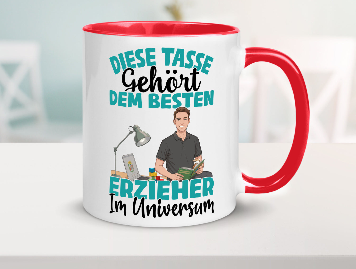 Im Universum: Erzieher | Pädagoge Schule lustig Humor Geschenkidee Geschenk