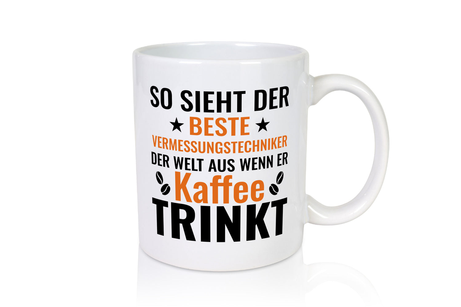 Kaffee trinkt: Vermessungstechniker | Techniker Geschenk Humor Geschenkidee