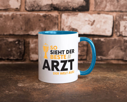 Der Weltbeste Arzt | Medizin Doktor Facharzt lustiger Spruch Geschenk Humor Tasse