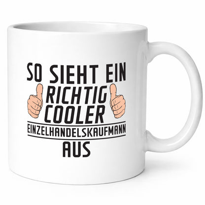 Richtig Cooler Einzelhandelskaufmann | Einzelhandel Geschenk Humor Geschenkidee