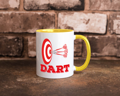 Dartspieler Tasse | Dart Hobby Motiv Spieler lustig Humor Geschenkidee Geschenk