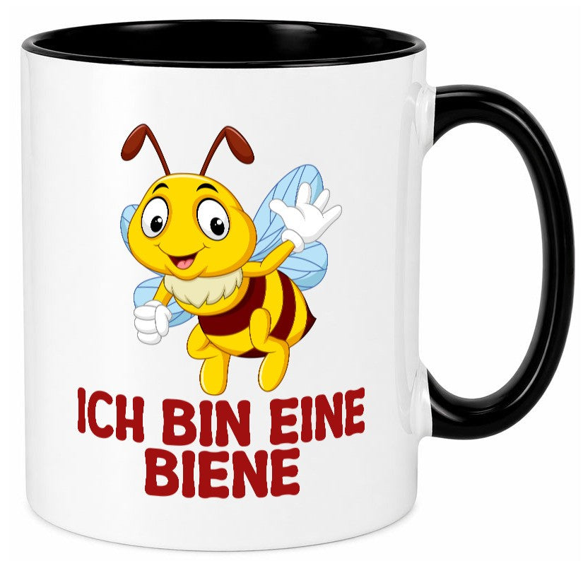 Ich bin eine Biene | Bienenzüchter Geschenk Humor Geschenkidee lustiger Spruch Tasse