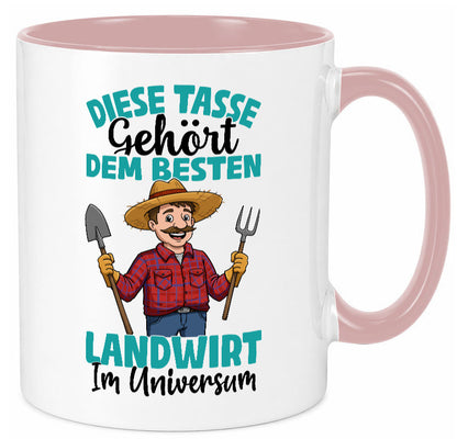 Im Universum: Landwirt | Bauer Landwirtschaft lustiger Spruch Geschenk Humor