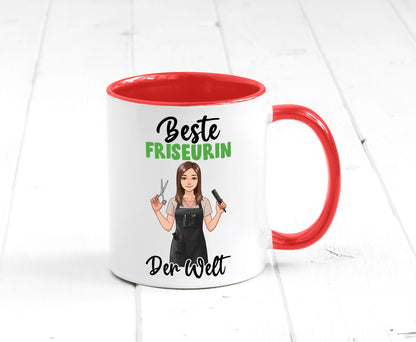 Beste Friseurin | Friseuse Frisuerin Geschenk Humor Geschenkidee lustiger