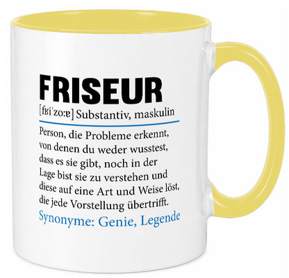 Friseur | Spruch Frisör Beruf lustig Humor Arbeit Kollegen Büro Geschenkidee