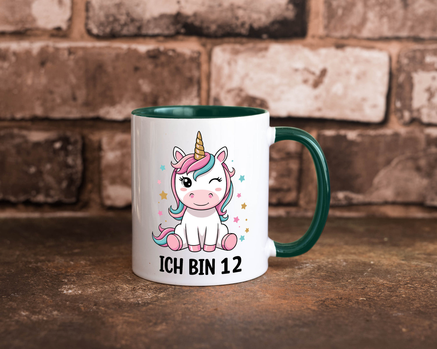 12. Geburtstag | 12 Jahre Einhorn Mädchen lustig Geschenkidee Geschenk Tasse