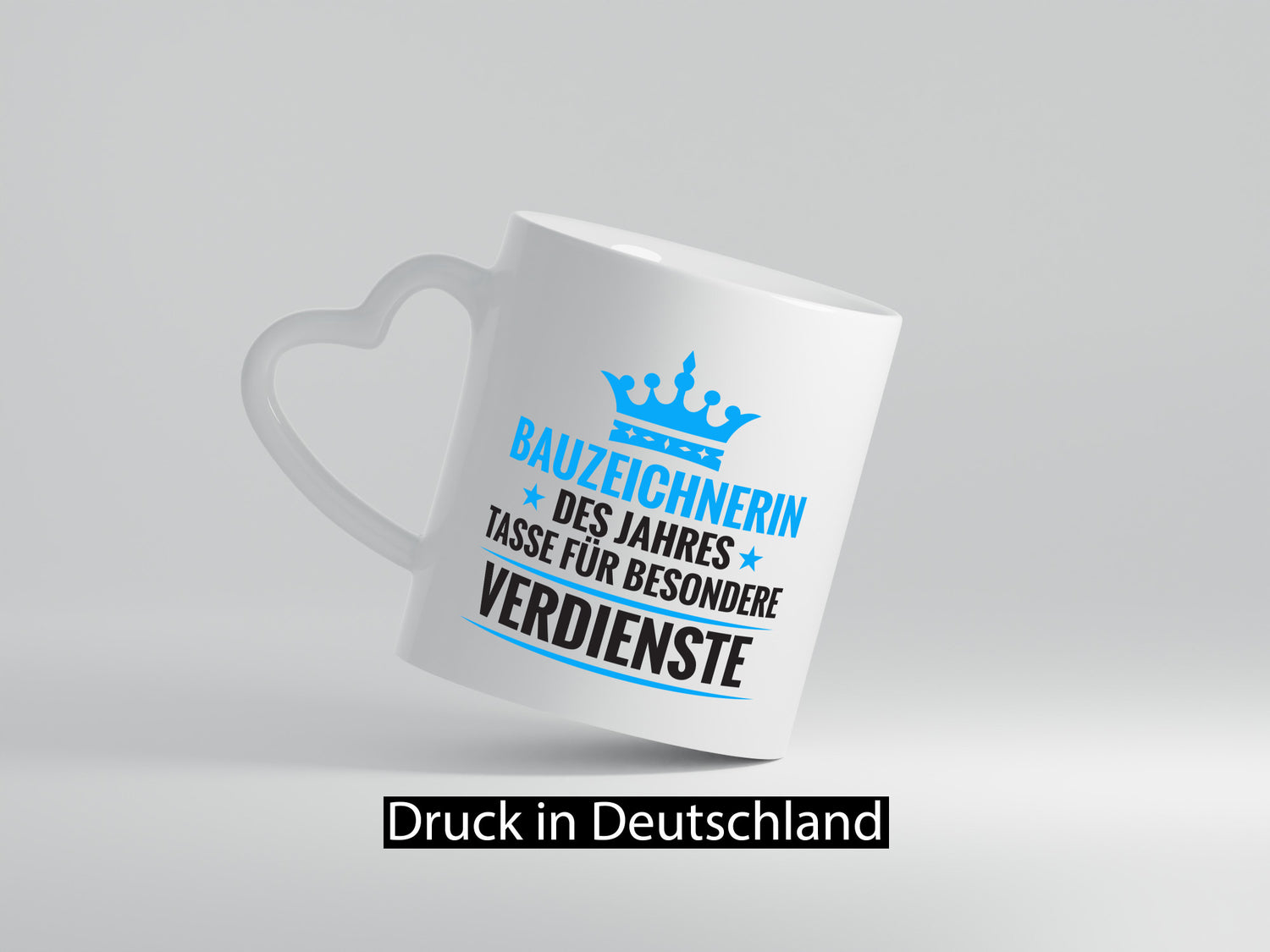 Besonderer Verdienst: Bauzeichnerin | Zeichnerin Humor Geschenkidee Tasse