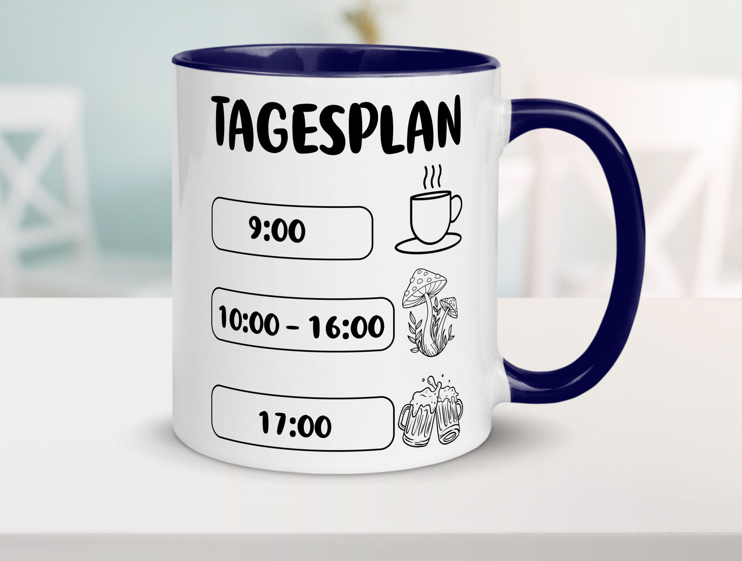 Tagesplan Pilzsammler | Pilze Wald v2 Geschenk Humor Geschenkidee lustiger