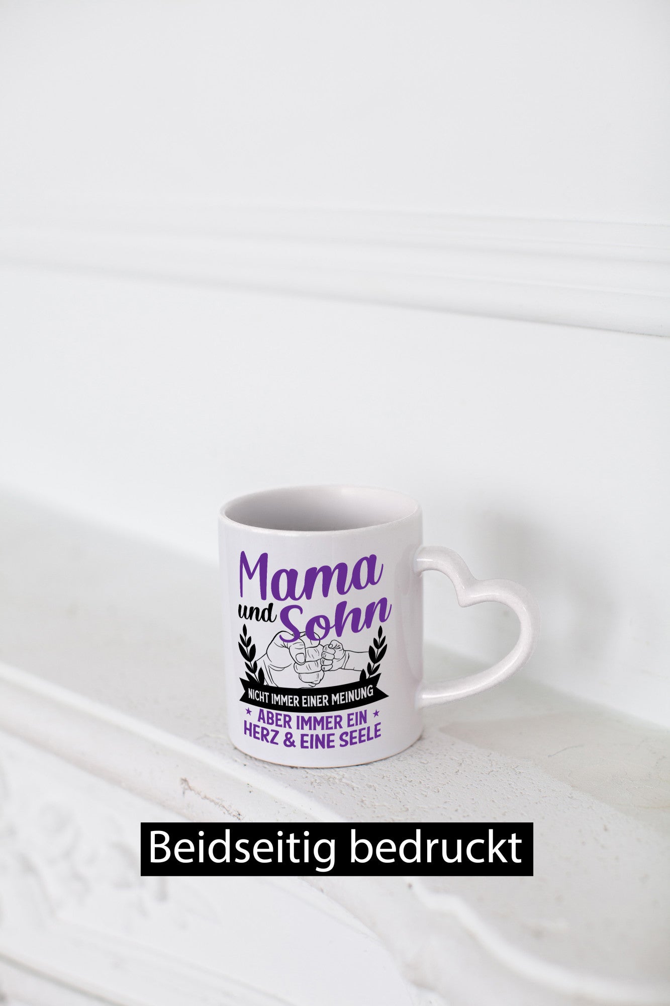 Mom and Son, Heart &amp; Soul | Fists Certificate Funny Family Gift Idea
