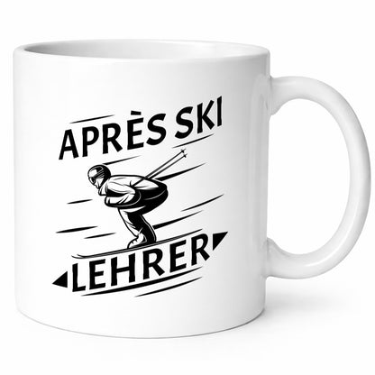 Apres Ski Lehrer | Skifahrer lustig Humor Geschenkidee Geschenk Tasse