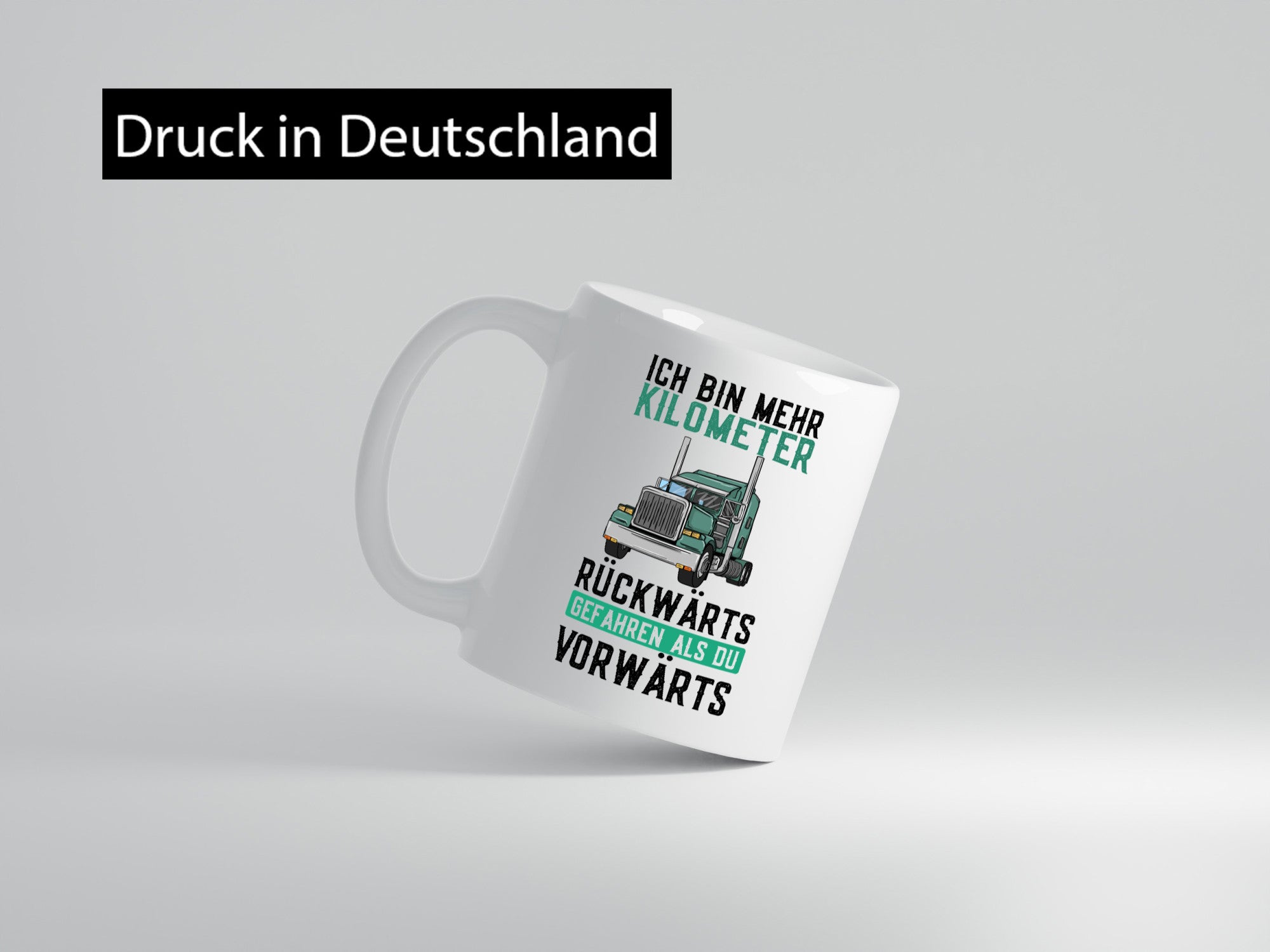 Ich bin mehr KM gefahren | LKW Fahrer Trucker Geschenkidee Humor Tasse