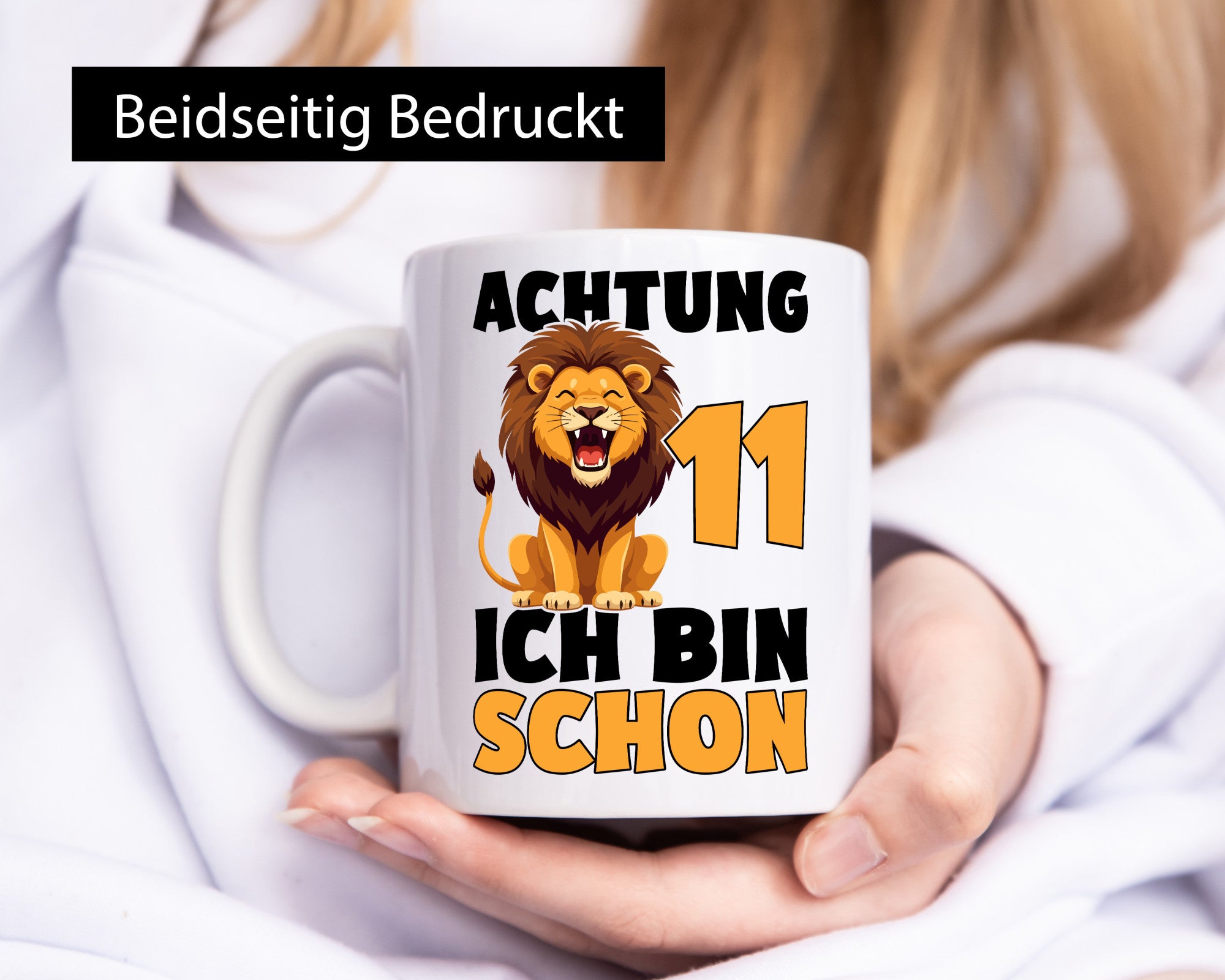11. Geburtstag | 11 Jahre Löwe Humor Geschenkidee Tasse