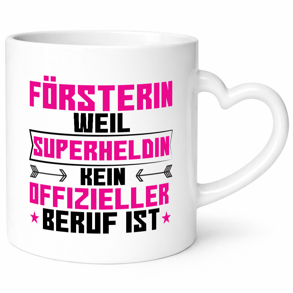 Superheldin Försterin | Forst Arbeit Geschenkidee Kollegen Büro Humor Tasse