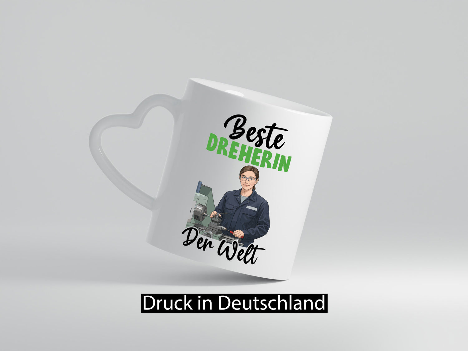 Beste Dreherin | Fräser Dreher Geschenkidee Humor Tasse