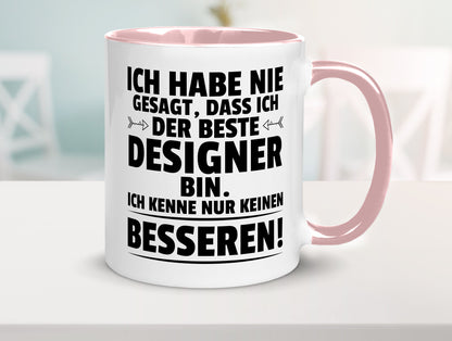 Der Beste Designer Beruf | Mode lustig Arbeit Kollegen Büro Geschenk Tasse