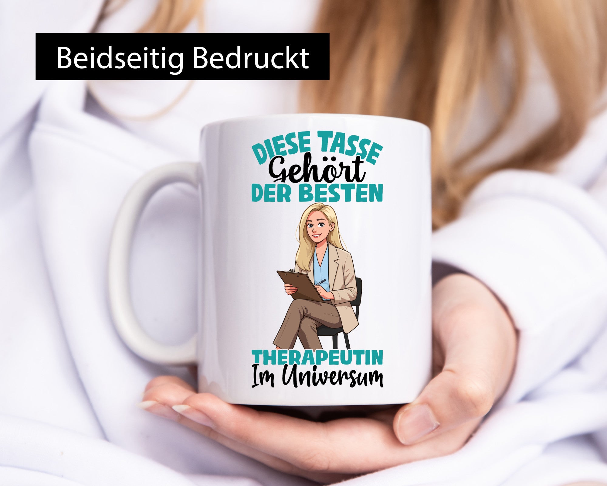 Im Universum: Therapeutin | Psychotherapie Therapie Geschenk Humor Geschenkidee
