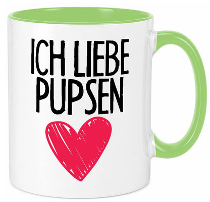 Ich liebe Pupsen Geschenkidee Humor Tasse