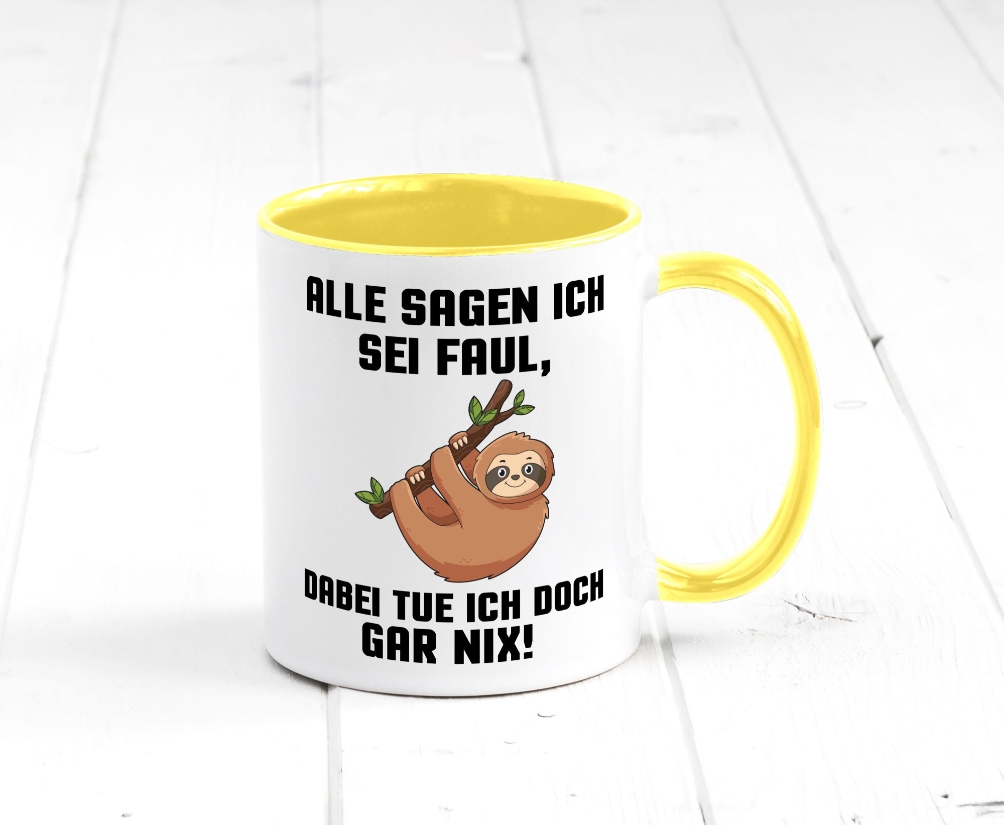 Alle sagen ich sei Faul | Faultier bin nicht Geschenkidee Tierliebhaber Humor