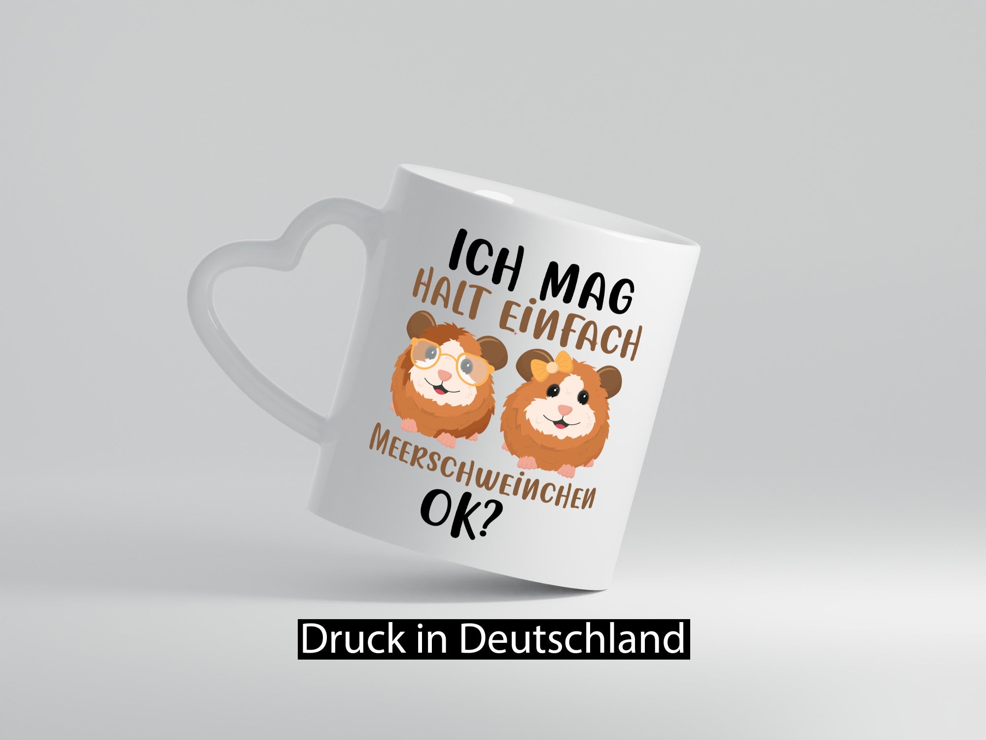 Ich mag Meerschweinchen Geschenkidee Humor Tasse