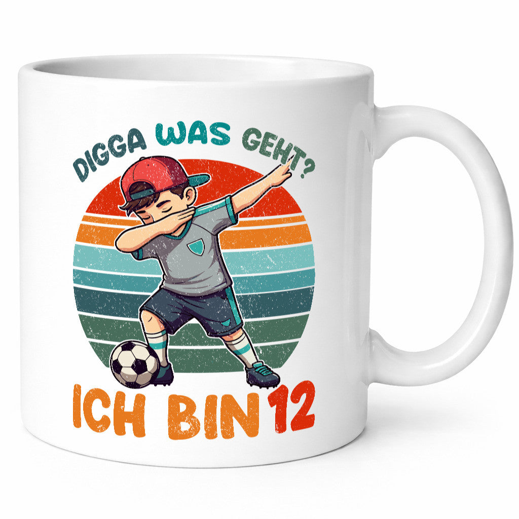 12. Geburtstag | 12 Jahre digga ich bin Dabbing Humor Geschenkidee Tasse