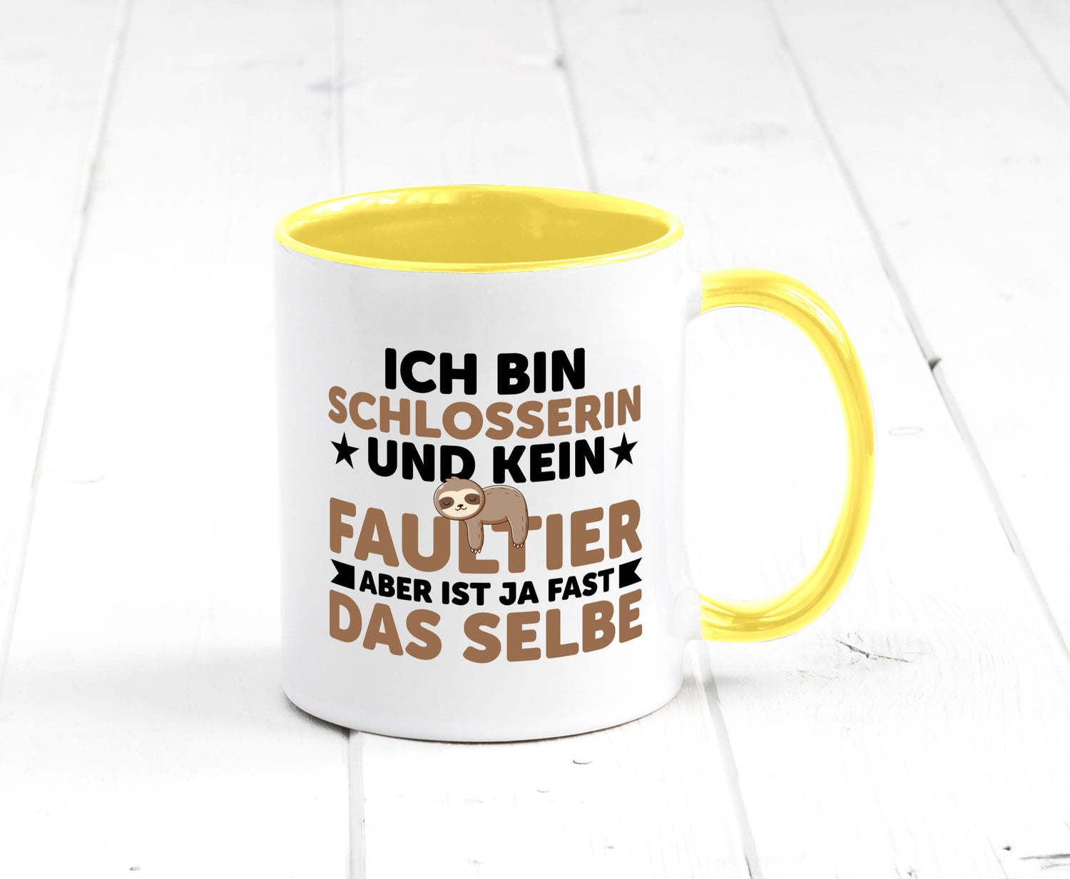 Ich bin kein Faultier: Schlosserin | Schlosserei v2 lustig Tierliebhaber Humor