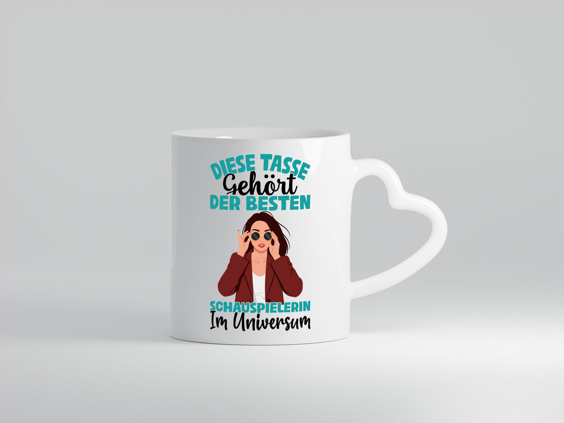 Im Universum: Schauspielerin | Theater Geschenkidee Humor Tasse