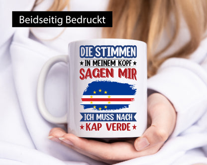 Kap Verde | Urlaub Stimmen in meinem Kopf Traumland lustig Humor Geschenkidee