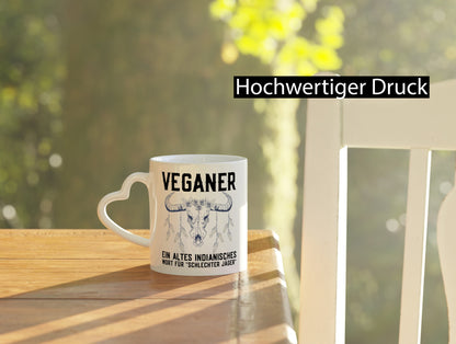 Veganer | schlechter Jäger Witz Indianer Sprichwort lustiger Spruch Geschenk