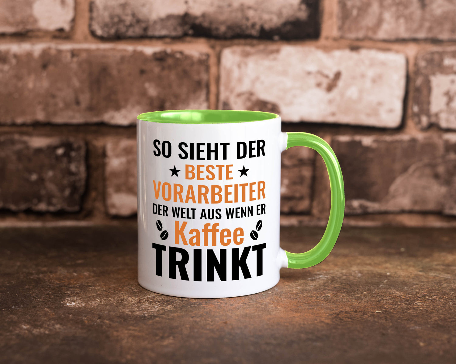 Kaffee trinkt: Vorarbeiter | Kollege Teamleiter Geschenk Arbeit Kollegen Büro