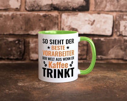 Kaffee trinkt: Vorarbeiter | Kollege Teamleiter Geschenk Arbeit Kollegen Büro