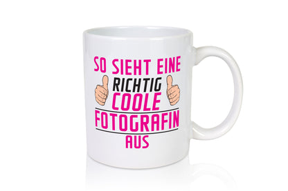 Richtig Coole Fotografin | Fotografie Kamera lustig Humor Geschenkidee Geschenk