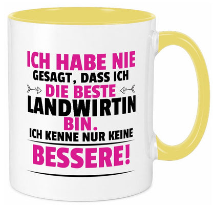 Der Beste Landwirtin| Bäuerin | Landwirtschaft Geschenkidee Humor Tasse